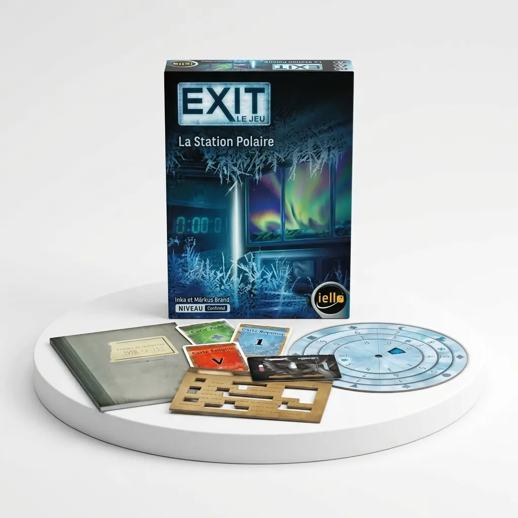 Boîte du jeu EXIT : Le Jeu – La Station Polaire
