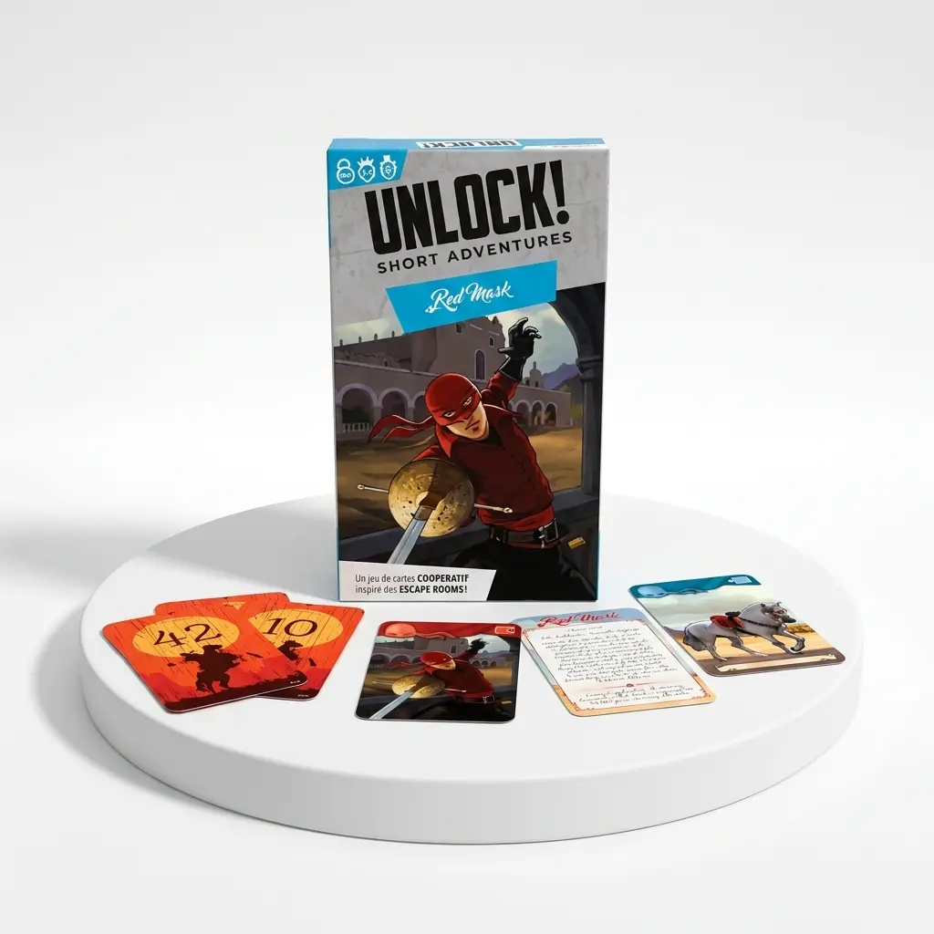 Boîte du jeu Unlock! Short Adventures : Red Mask