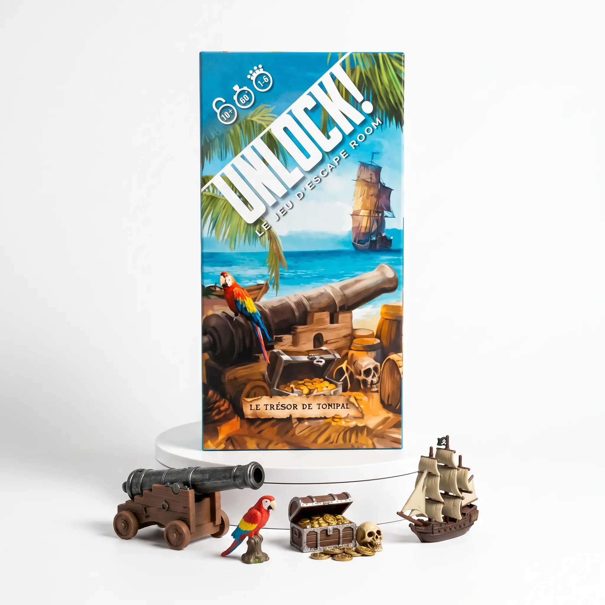 Boîte du jeu Unlock! Mystery Adventures – Le trésor de Tonipal