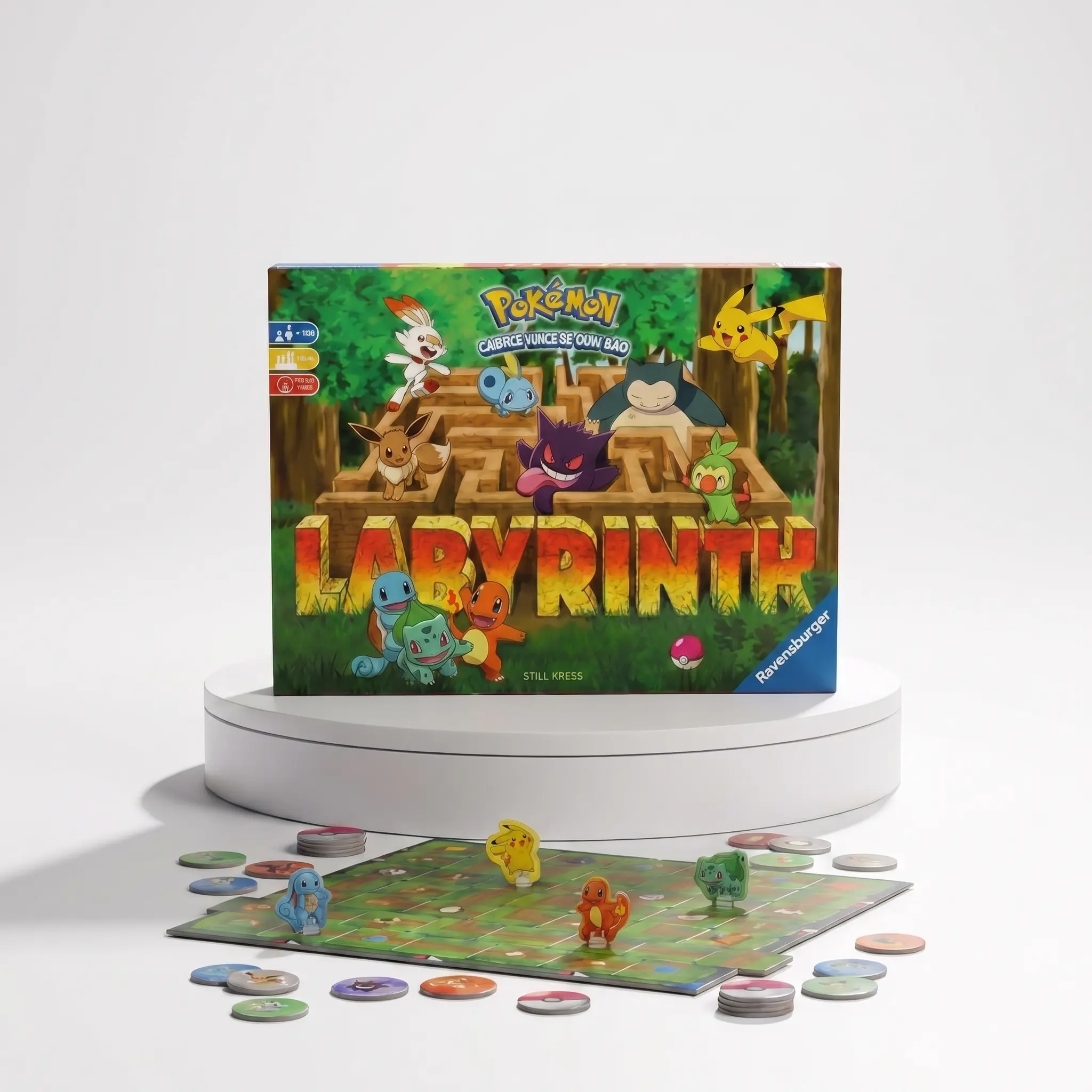 Boîte du jeu Labyrinthe Pokémon