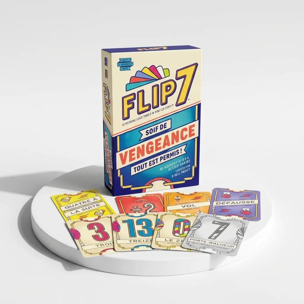 Boîte du jeu Flip 7 : Soif de vengeance