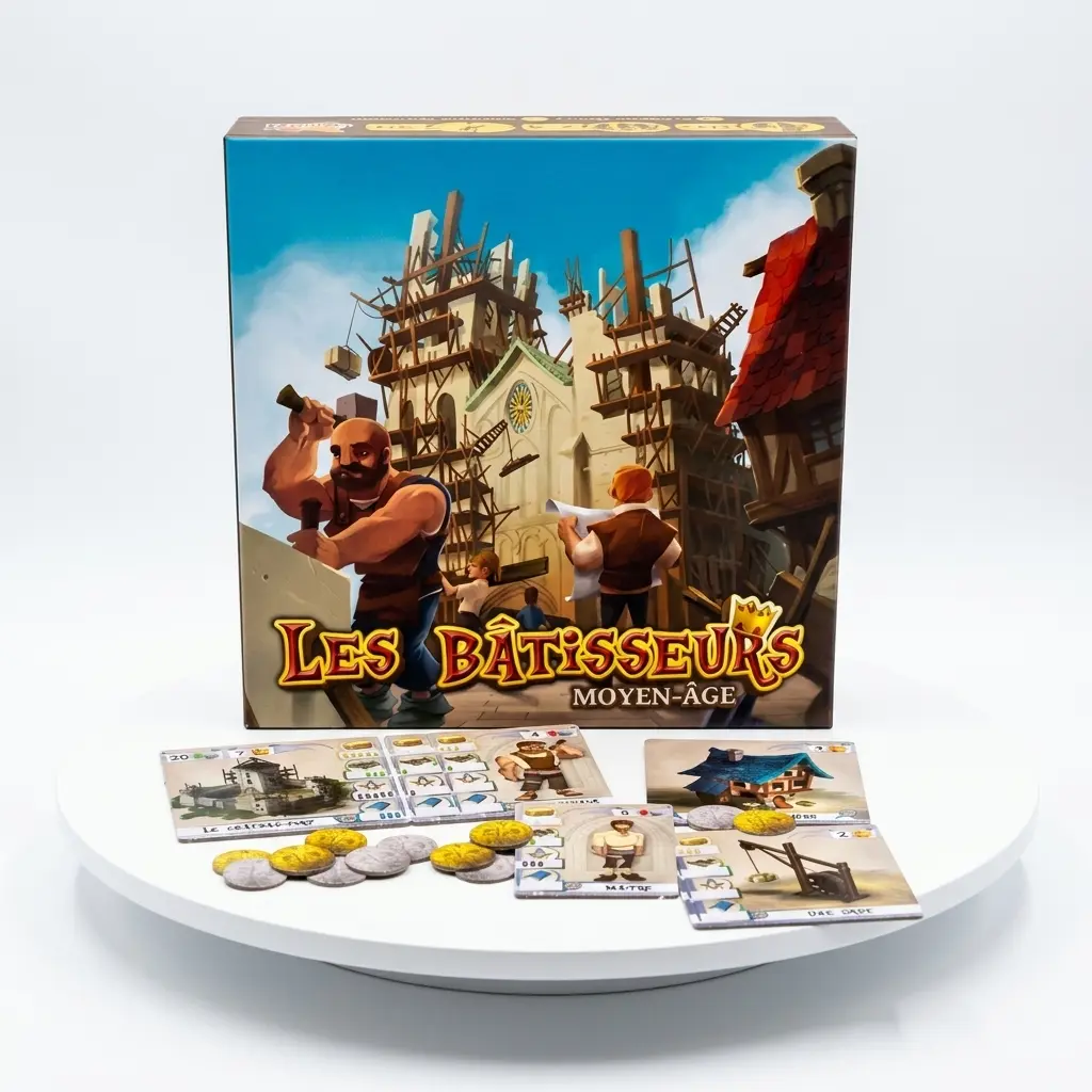 Boîte du jeu Les Bâtisseurs : Moyen-Âge