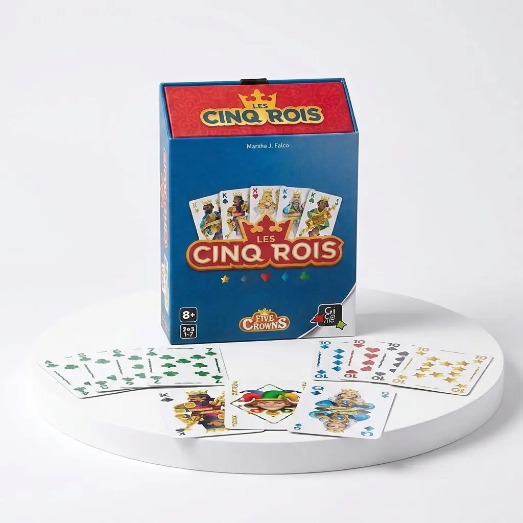 Boîte du jeu Les Cinq Rois